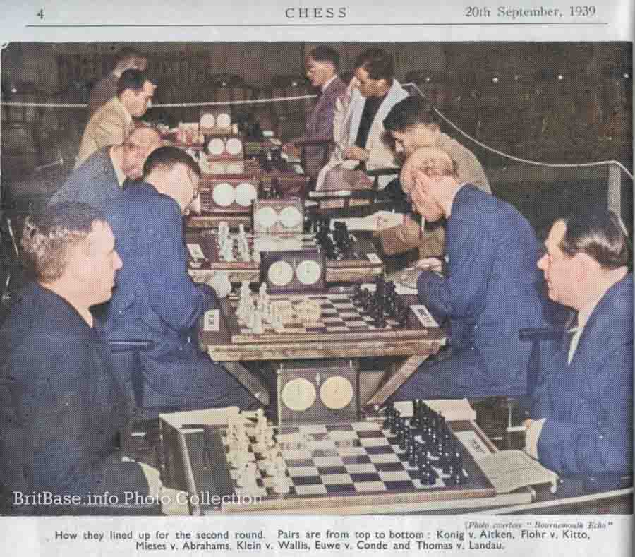 1939 BCF Congress, Bournemouth