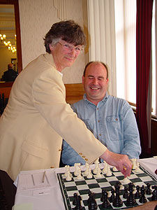 Edwina Bridson, widow of Tony Bridson makes the first move for Harvey Duckers